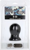 B-50 - Black - Butt Plugs & Anal Dildos black