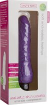 Realistic Skin Vibrator - Small - Purple - Realistic Vibrators purple