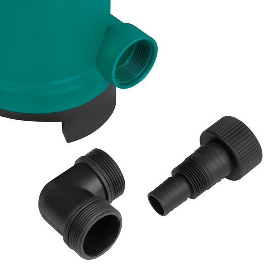 VONROC Pompe submersible – Pompe eau sale – Pompe à eau – 900W – 16000 l/h – Pour eau sale et propre – Avec flotteur