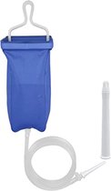 Klysma set - 2 liter - Enema voor darmreiniging en darmspoeling - handig compact reis model - vaginale douche