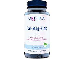 Orthica Orthica Cal-Mag-Zink - calcium, magnesium en zink - 90 tabletten - 90 stuks