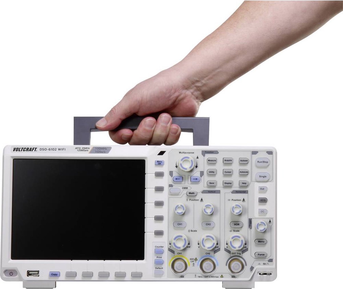 Oscilloscope numérique DSO-6204F de VOLTCRAFT