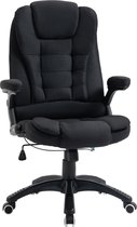 Bol.com Vinsetto Kantoorstoel draaistoel ergonomisch schuimstof linnen look polyester 921-416 aanbieding