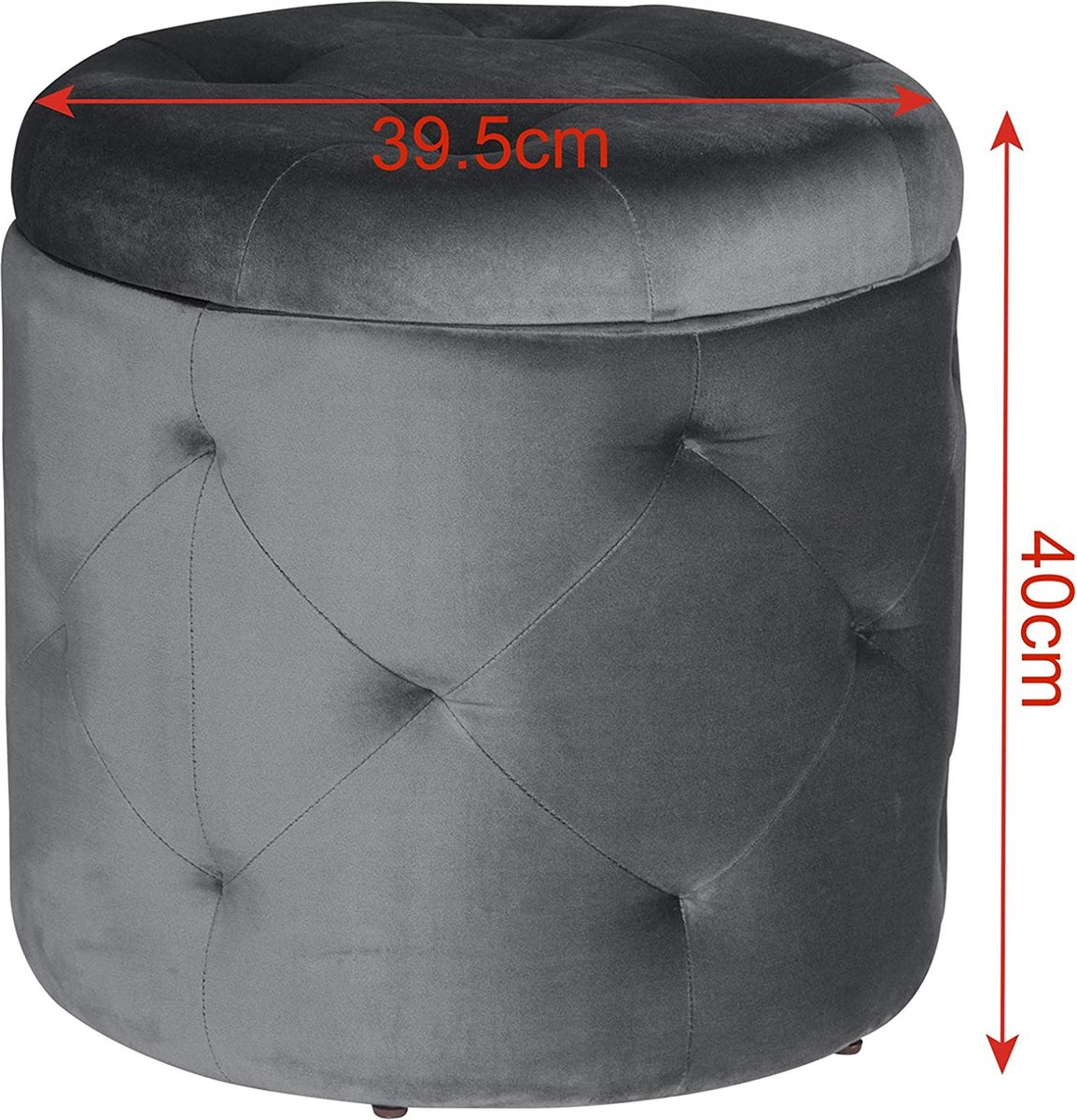 Meigeh Hocker bezug Rechteckige Pouf copertura Hocker Abdeckung Rechteckige Pouf Afdekking Hockerbezug Ottomane Beschermhoes Zwart