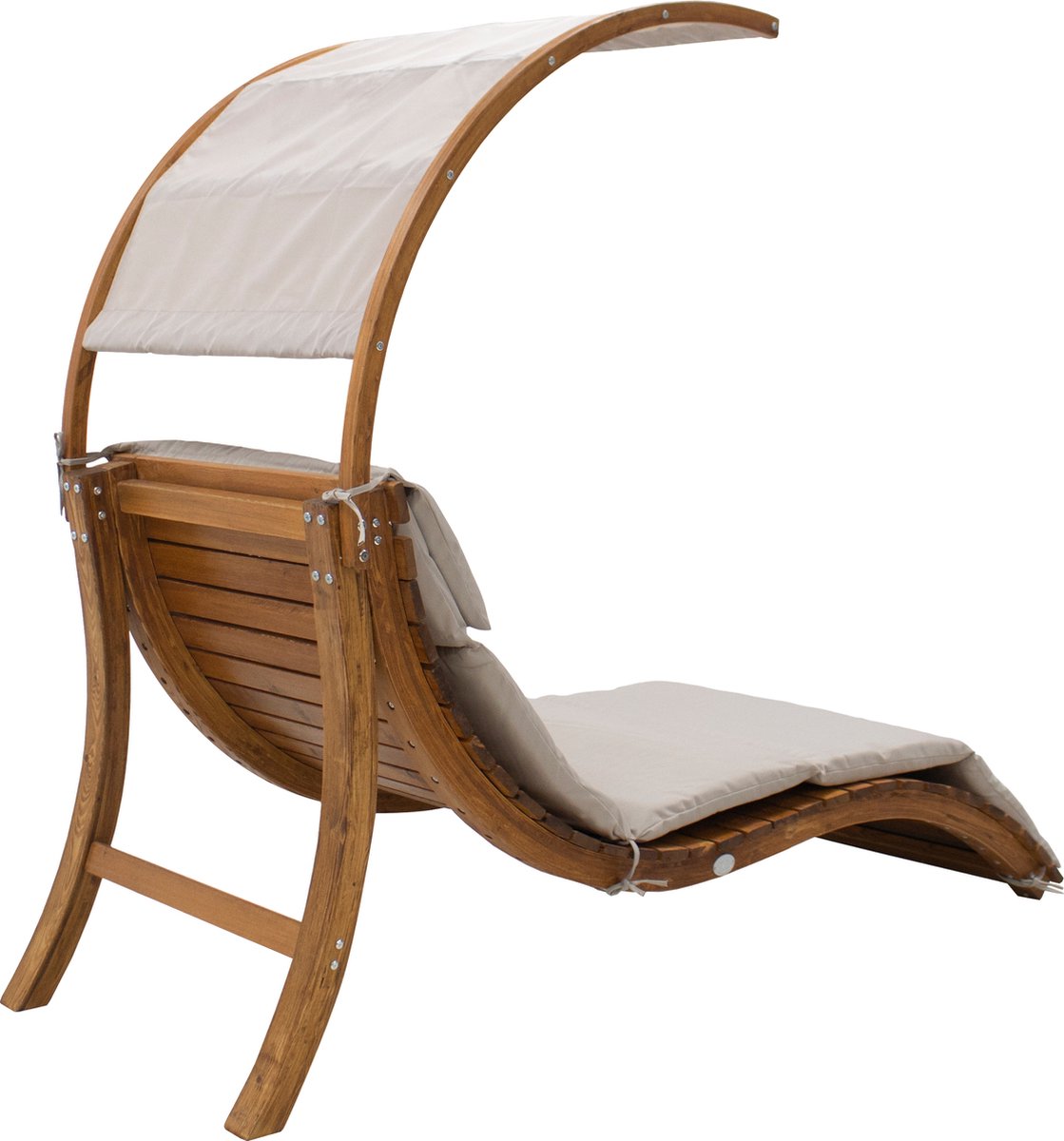 Vind hangmat houten standaard in Tuin en Terras op