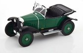 Opel 4/12 PS 1924 (Groen/Zwart) (13 cm) 1/24 WhiteBox - Model auto - Schaalmodel - Modelauto - Miniatuur autos
