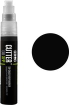 Grog Cutter 08 XFP - Verfstift - Beitelpunt van 8 mm - hooggepigmenteerde verf op alcoholbasis - Death Black