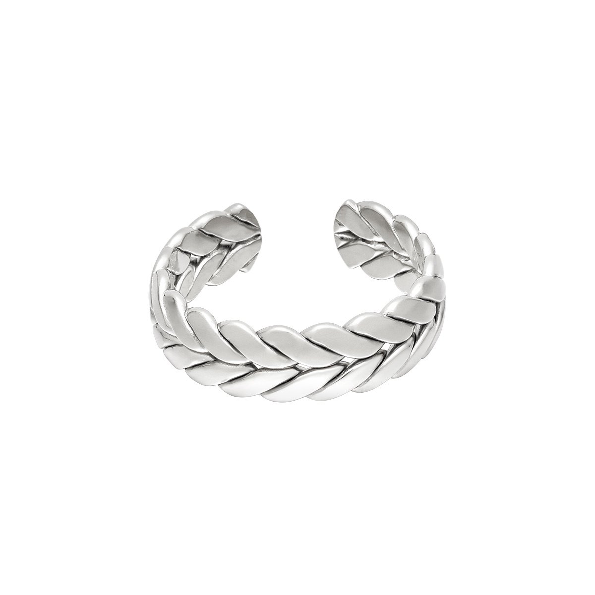 Ring Connected - Zilver - Stainless Steel - Nikkelvrij - One Size