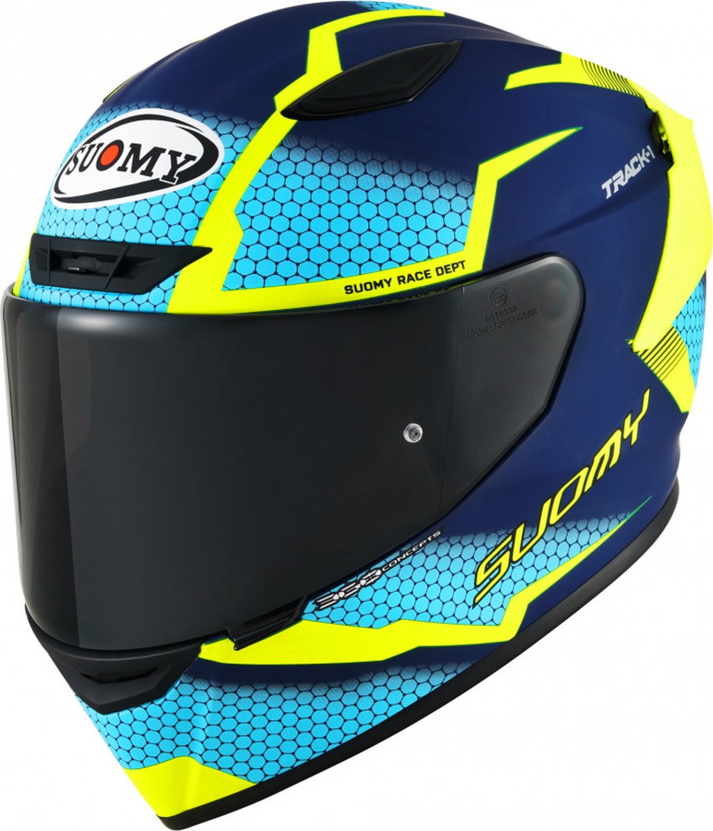 Suomy Track 1 Reaction Black Yellow M