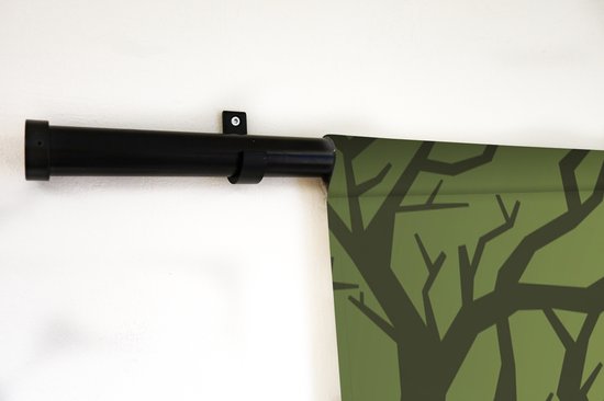 Tapisserie Illustration Vespa - Illustration d'une sorcière sur une Vespa Tapisserie coton 90x90 cm - Tapisserie avec photo