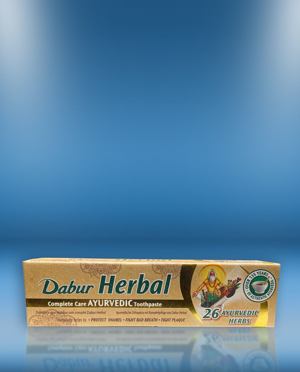 Ayurvedische tandpasta Herbs 6 x 100 ml - Kruidentandpasta – Dabur