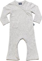 Silky Label jumpsuit stunning grey - Wijde Pijp - maat 50/56 - grijs