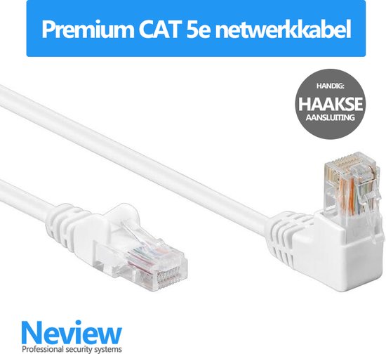 Foto: By qubix internetkabel cat 8 ethernet kabel 1 meter rj45 donkerblauw netwerkkabel lan utp kabel