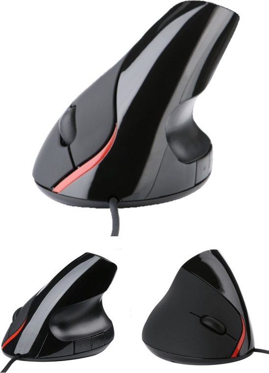 Optische muis 2,4 GHz ergonomische rechtopstaande verticale muis voor PC laptop Computer