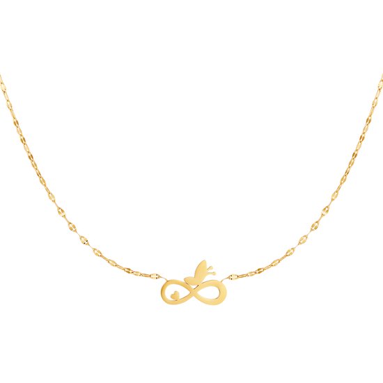 Ketting infinity - goud