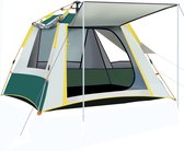 BRGOOD Familietent-Waterdichte Tent-Automatisch Open Tenten Camping tent-anti-UV Functie-3 Persoons-met Draagtas-Groen