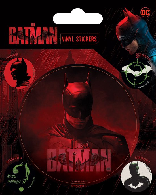 Batman - Vengeance - vinyl sticker set