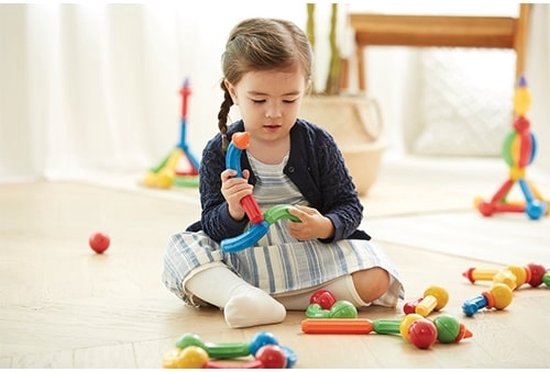 Stick-O Basic Set - Magnetisch Bouwspeelgoed - 20-delig - Montessori Speelgoed - vanaf 18 maanden
