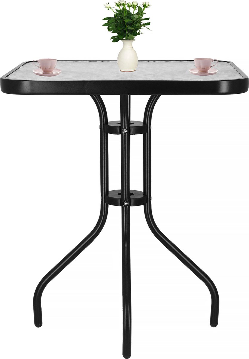 Springos Tuintafel - Buitentafel - Vierkant thumbnail 4