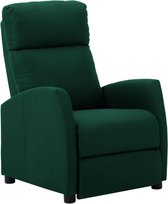 Fauteuil stof donkergroen