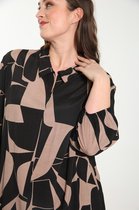 Promiss Dames Tuniek met geometrisch motief - Tuniek - Maat 52