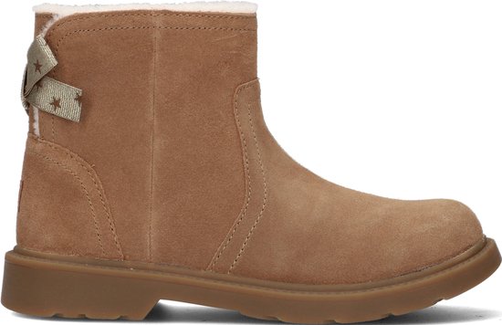 UGG Lynde Enkelboots - Enkellaarsjes - Meisjes - Cognac - Maat 36 | bol.com