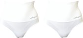 Sweet Angel Correctie Slips Naadloos Hoge Taille Wit 2pack Maat L/XL