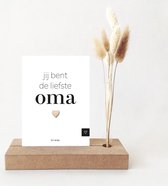 liefste oma , memory shelf met kaart , vaasje en bloem