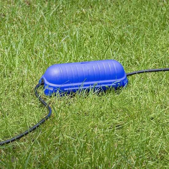 ProPlus Veiligheidsbox voor stekkerverbindingen - IP44 - Ø 6.5 x 21 cm - Blauw van ProPlus — afbeelding 4