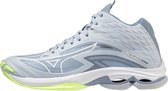 Mizuno Wave Lightning Z7 Mid Dames - Sportschoenen - Volleybal - Indoor - grijs