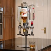 #Winning Home & Lifestyle - 4 Flessen Optionele Bar Drankdispenser - Roterend - 42409