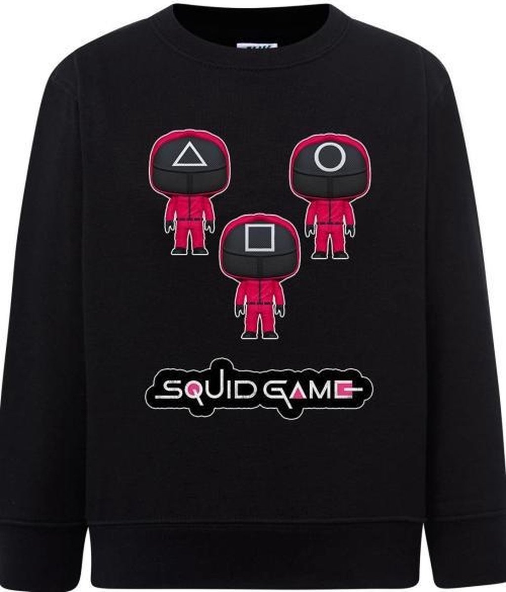 Sweater Squid game 6003 Black Size : S