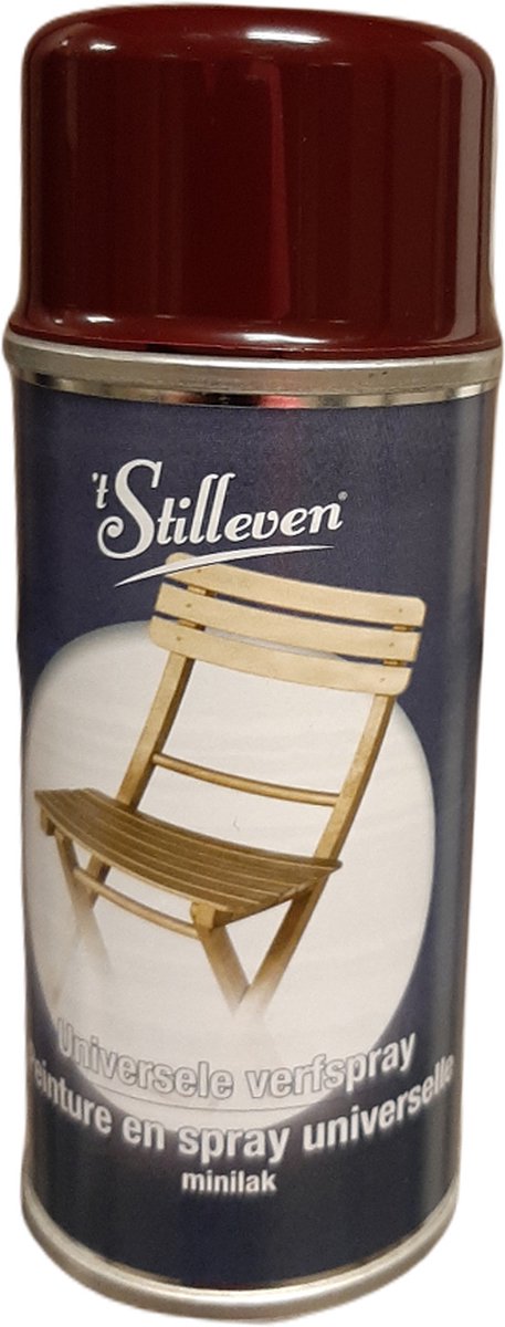 't Stilleven universele verfspray wijnrood 150ML