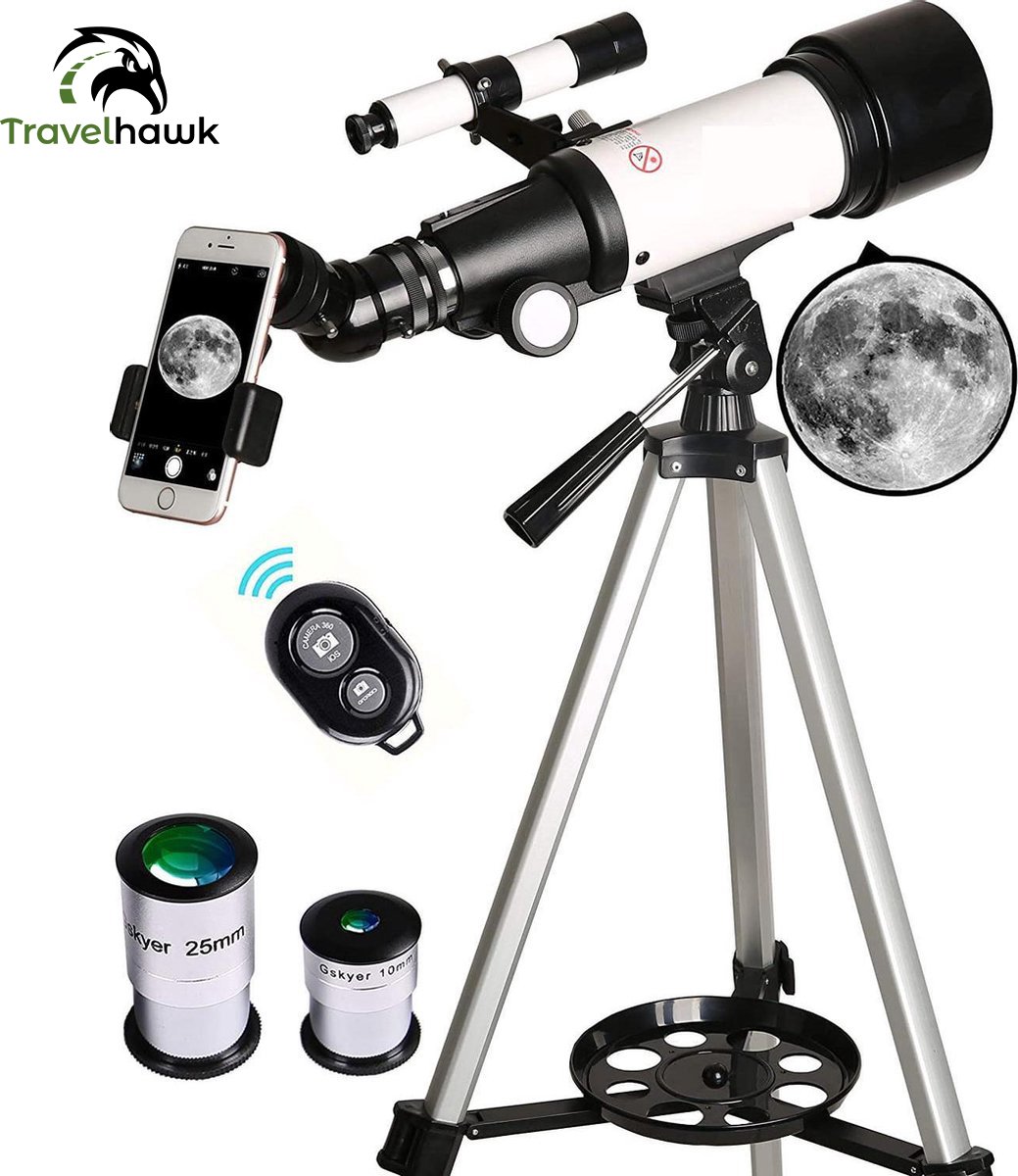 TravelHawk Telescoop - Sterrenkijker - Sterrenkijker Telescoop -  Sterrenkijker... | bol