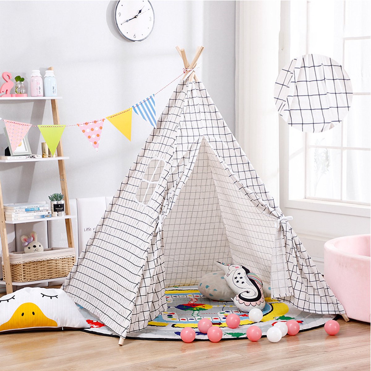 Little dutch tipi tent mint - Speeltent kopen