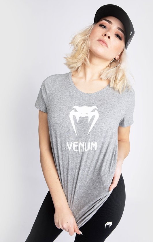T-Shirt Venum CLASSIC Femme Grijs Clair Chiné Taille L