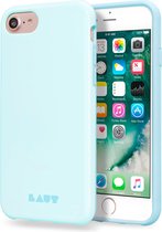 LAUT Pastel kunststof hoesje voor iPhone 6, 6s, 7, 8 en SE 2020 SE 2022 - blauw