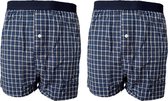 Embrator mannen Boxershorts 2-stuks geruit maat 3XL