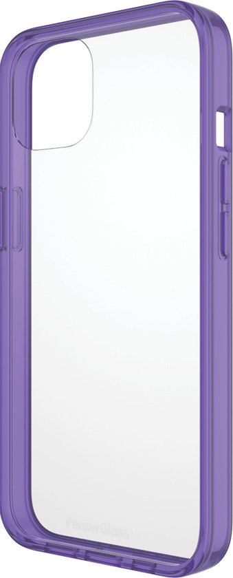 Foto: Clearcase paars kleur hoesje voor iphone 13 iphone 14 grape anti bacterial