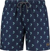 Shiwi - Heren Zwembroek - Palmtree - Dark Navy Blue