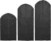 Brabantia Housse de protection pour vêtements, set de 3 - M, L et XL - Black