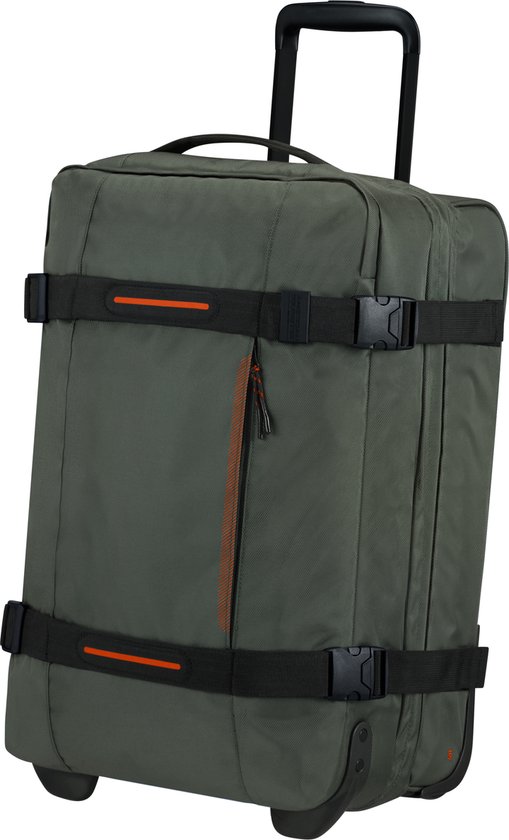 American Tourister Reistas Met Wielen - Urban Track Duffle/Wh S (Handbagage) Dark Khaki - 55 l