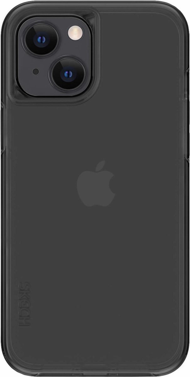 Skech Hard Rubber Hoesje voor iPhone 13 - Zwart (Drop Tested)