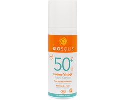 Biosolis Gezichtscreme Zonnebrand spf50