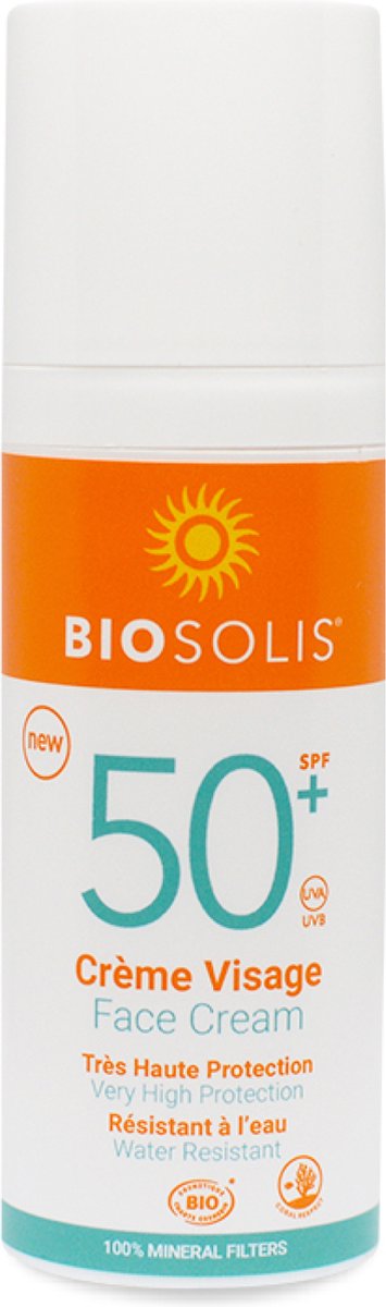 Biosolis Gezichtscreme Zonnebrand spf50