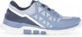 Gabor rollingsoft sensitive 86.989.26 - dames rollende wandelsneaker - blauw - waterdicht - maat 42 (EU) 8 (UK)