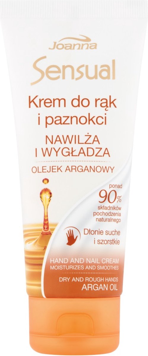 Joanna - Sensual cream dry and rough hands Oil Argan - 100ML