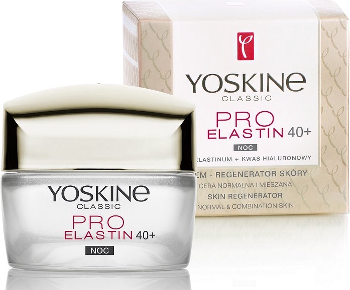 Yoskine - Classic Pro Elastin Regenerator Scores 40+ Anti-Wrinkle Cream For The Night 50Ml