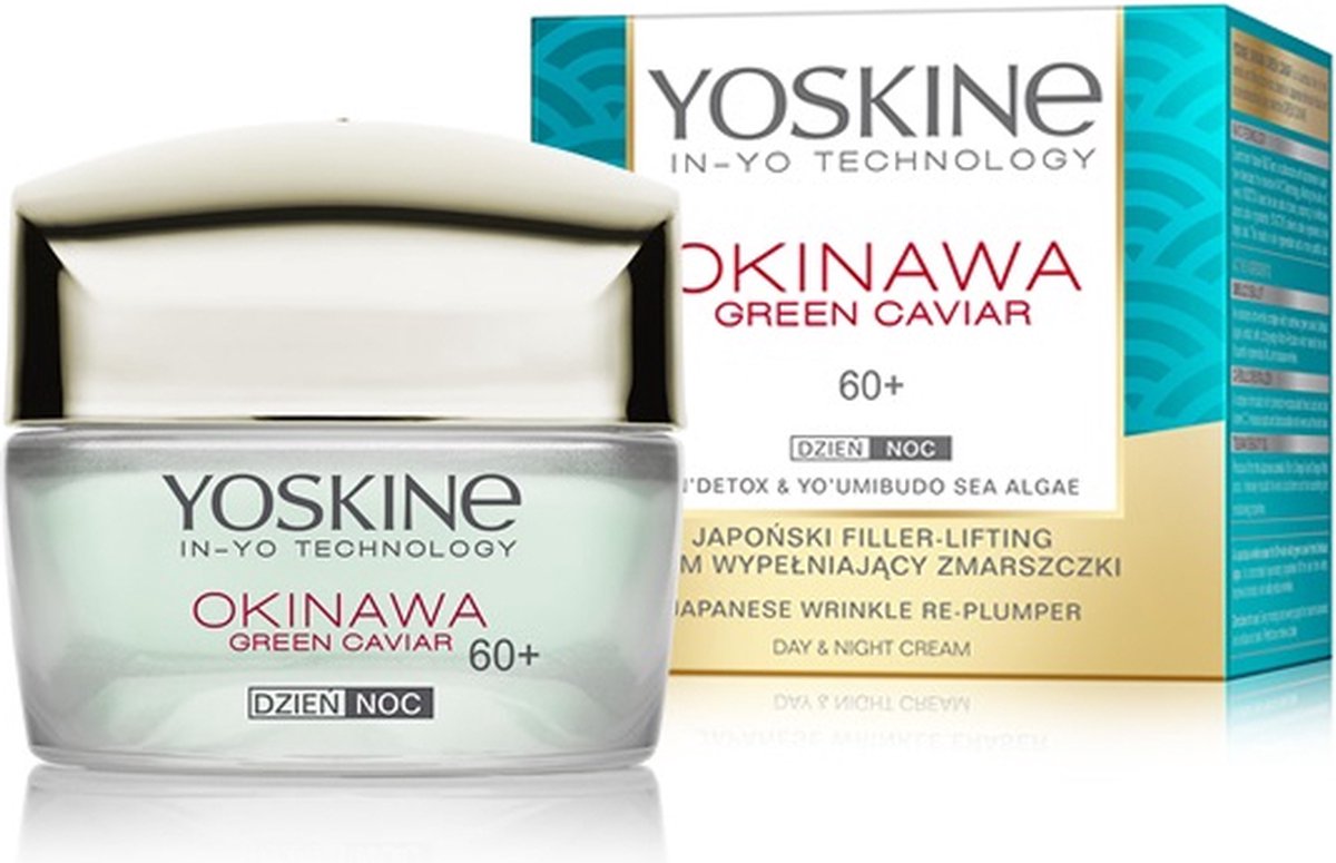 Yoskine - Okinawa Green Caviar 60+ Wrinkle Filling Cream For Day And Night 50Ml