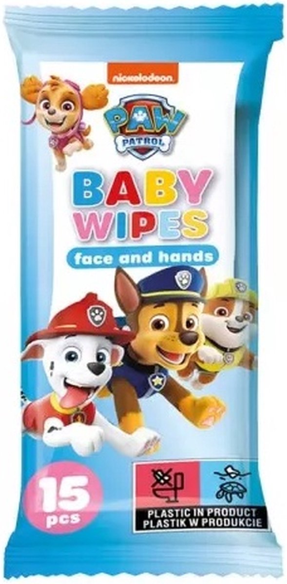 Baby Wipes gezichts- en handdoekjes 15szt.